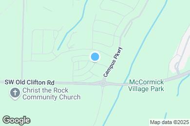 Map image of the property - Residences at McCormick Village