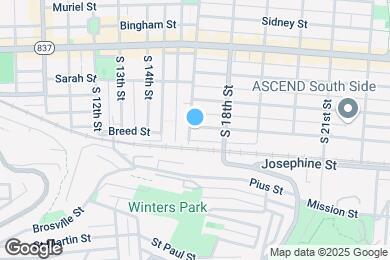 Map image of the property - 1704 Mary St