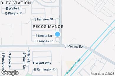 Map image of the property - 3147 S Joshua Tree Ln