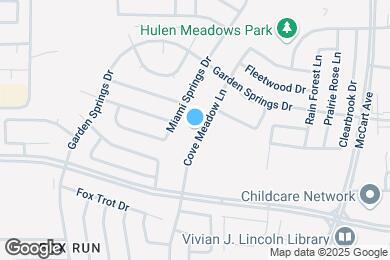 Map image of the property - 8600 Cove Meadow Ln