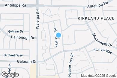 Map image of the property - 7340 Widener Way