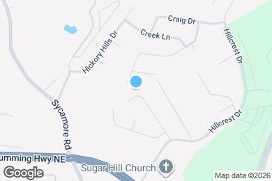 Map image of the property - 5255 Hillcrest Glenn Dr