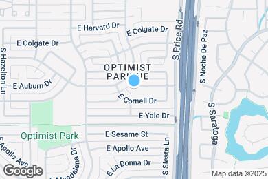 Map image of the property - 2111 E Oxford Dr