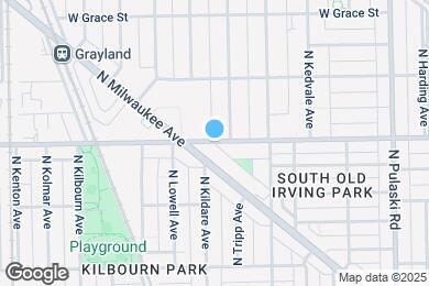 Map image of the property - 4259 W Addison St