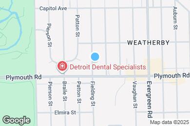 Map image of the property - Freshly Renovated Single Family Home In Detroit Ready For Section 8 Lease!