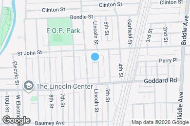 Map image of the property - 862 Lincoln St