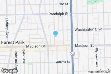 Map image of the property - 316 Marengo Ave