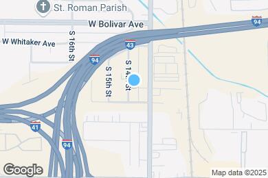 Map image of the property - 4454 S 14th St