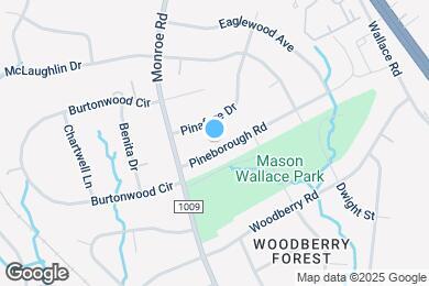Map image of the property - 1030 Pineborough Rd