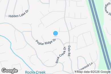 Map image of the property - 3410 Poplar Ridge Dr