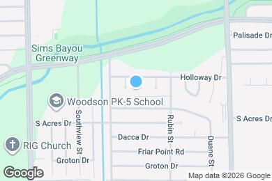 Map image of the property - 10614 Edgar St