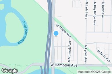 Map image of the property - 4950 N Port Washington Rd