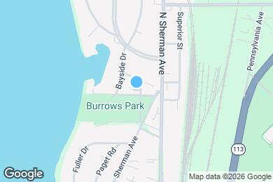 Map image of the property - 201 Warner Dr