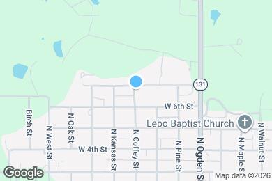 Map image of the property - 231 W 7th St