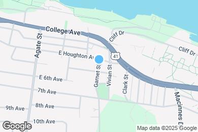 Map image of the property - 303 Garnet St