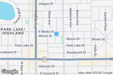 Map image of the property - 823 La Salle Ave
