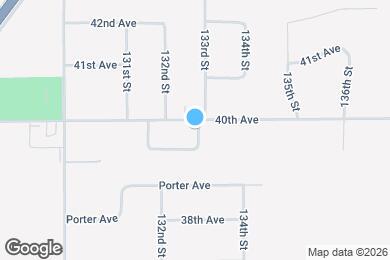 Map image of the property - 13302 39th Ave N