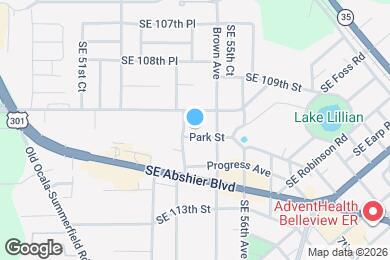 Map image of the property - 5415 SE 110th Pl