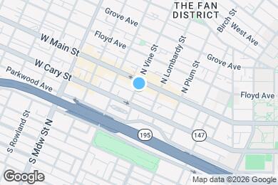 Map image of the property - 3 S Vine St