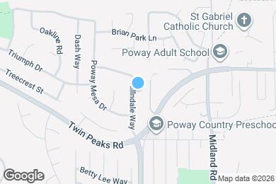 Map image of the property - 14545 Hillndale Way