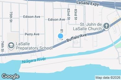 Map image of the property - 8028 Buffalo Ave