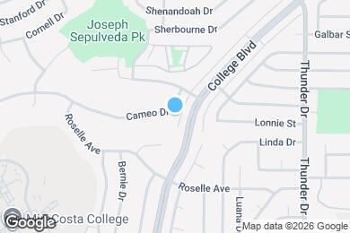 Map image of the property - 3953 Cameo Dr