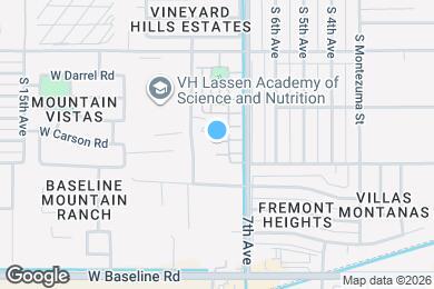 Map image of the property - 7116 S 7th Ln