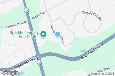 Map image of the property - 1201 Creekwood Cove