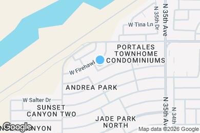 Map image of the property - 3644 W Melinda Ln