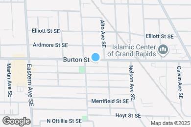 Map image of the property - 1024 Burton St SE