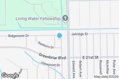 Map image of the property - Available Now