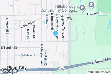Map image of the property - 905 N Crystal Ter