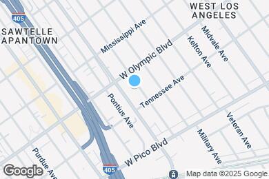 Map image of the property - 2223 S Bentley Ave