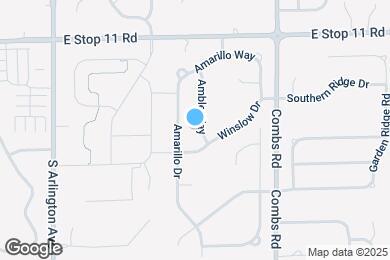 Map image of the property - 8172 Amble Way