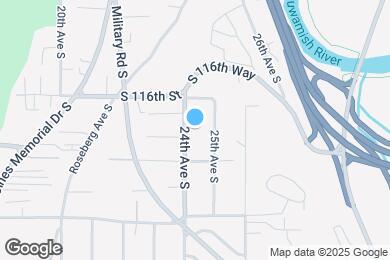 Map image of the property - 11632 24th Ave S