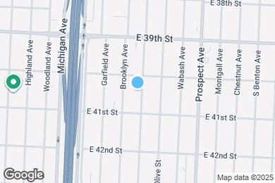 Map image of the property - 4020 Park Ave