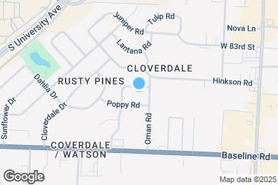 Map image of the property - 6609 Verbena Dr