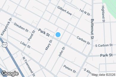 Map image of the property - 1002 Park St