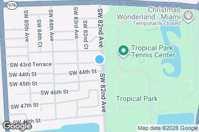 Map image of the property - 4370 SW 82nd Ave