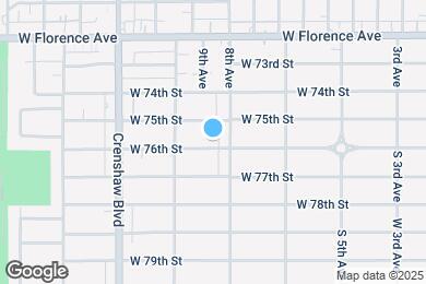 Map image of the property - 3119 W 76th St