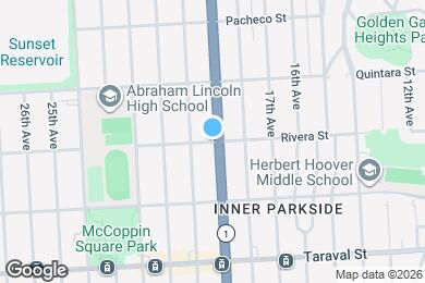 Map image of the property - 901 Rivera St