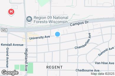 Map image of the property - 328 N Allen St
