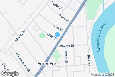 Map image of the property - 1120 Wyoming Ave