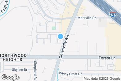 Map image of the property - District at Greenville