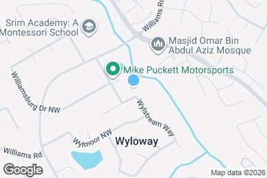 Map image of the property - 5503 Wylstream Way