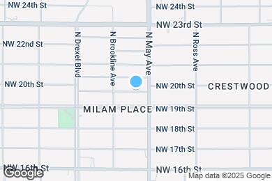 Map image of the property - 2912 NW 20th St