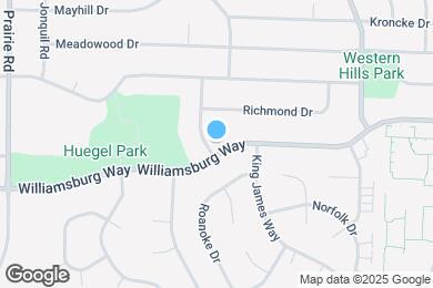 Map image of the property - 2527 Valley Forge Dr