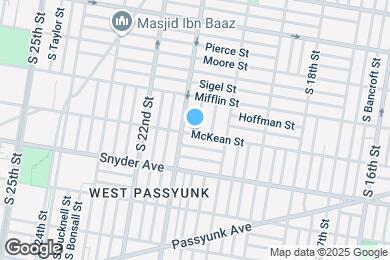 Map image of the property - 2035 McKean St