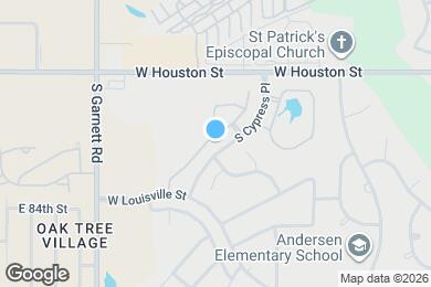 Map image of the property - 917 S Desert Palm Ave