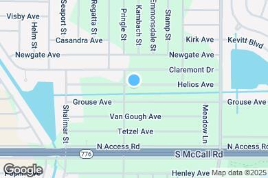 Map image of the property - 12097 Helios Ave